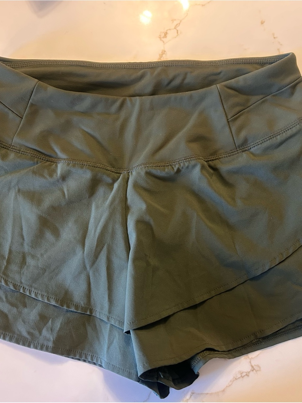Calia Women’s Olive Green Athletic Skort Shorts
